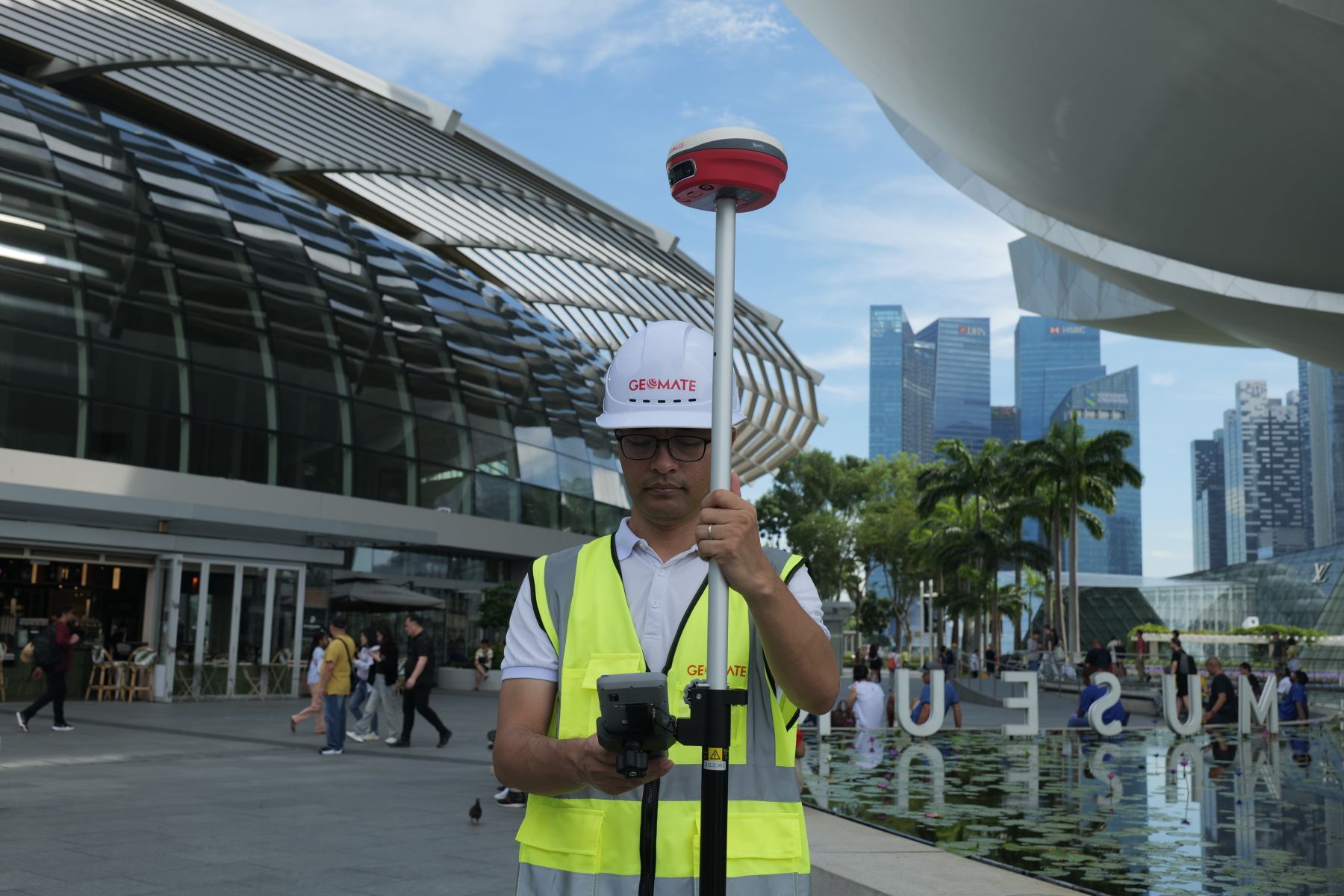 Chuẩn ip67 máy gps rtk geomate sg7