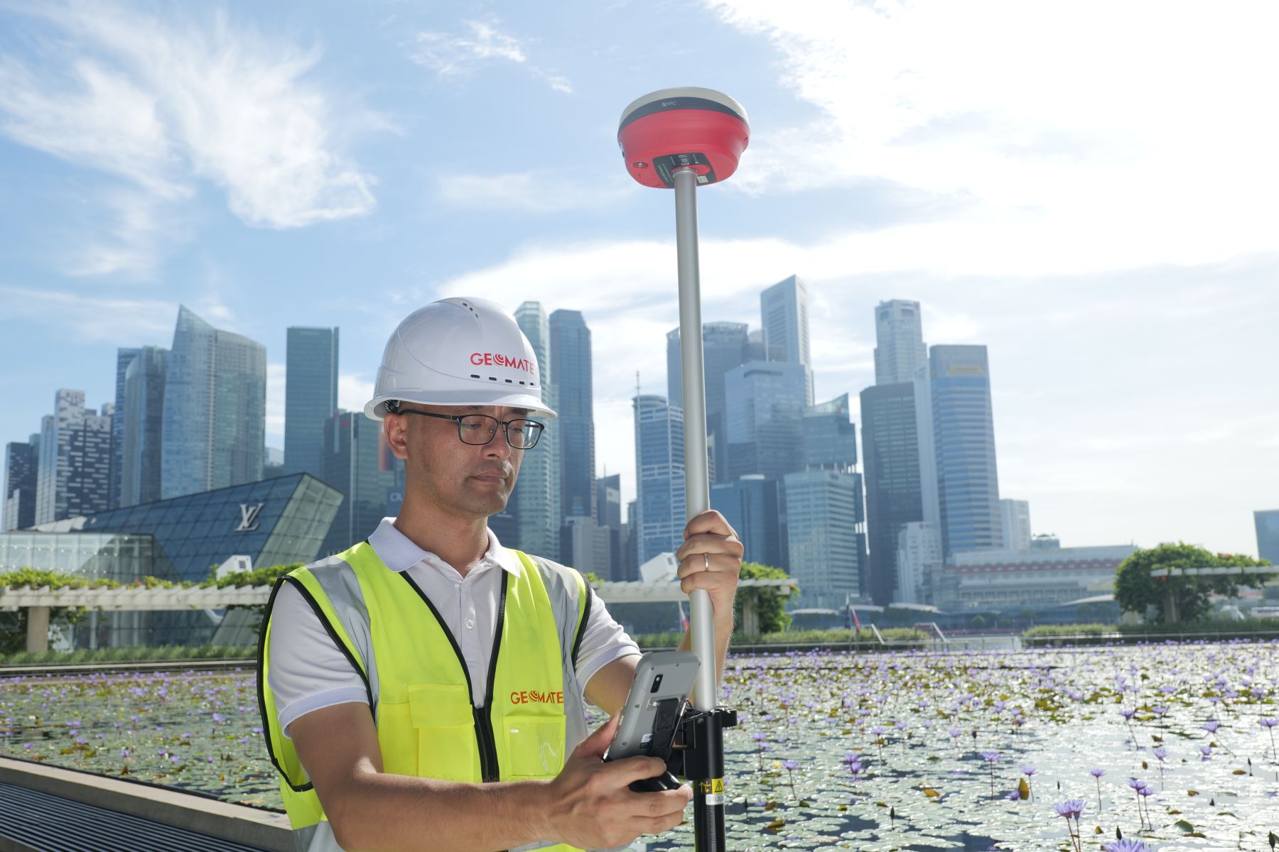 Máy định vị GPS RTK Geomate SG7 chính hãng, giá tốt nhất