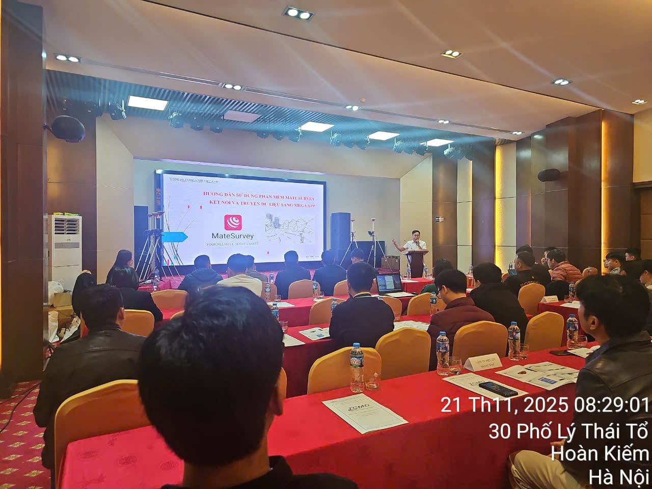 Chuyển giao công nghệ và khách hàng geomate 11