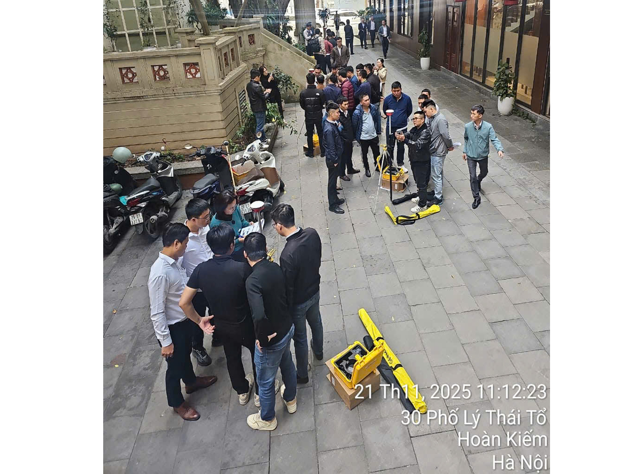 Chuyển giao công nghệ và khách hàng geomate 16