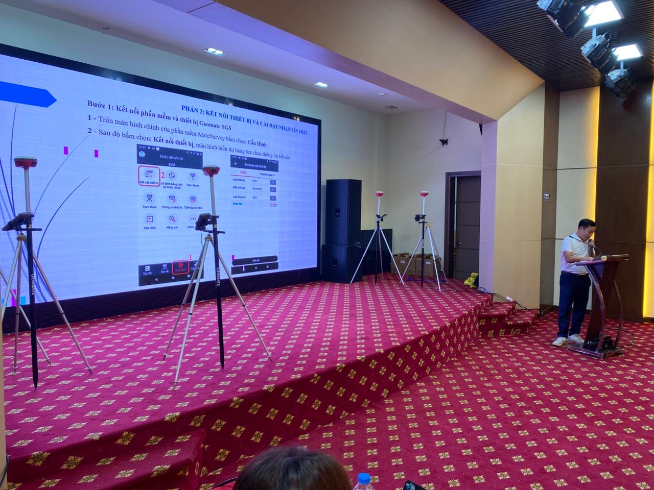 Buổi bàn giao công nghệ Geomate – Kiểm chứng hiệu quả thực tế.