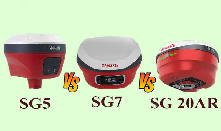 So sánh 3 dòng máy đo RTK Geomate